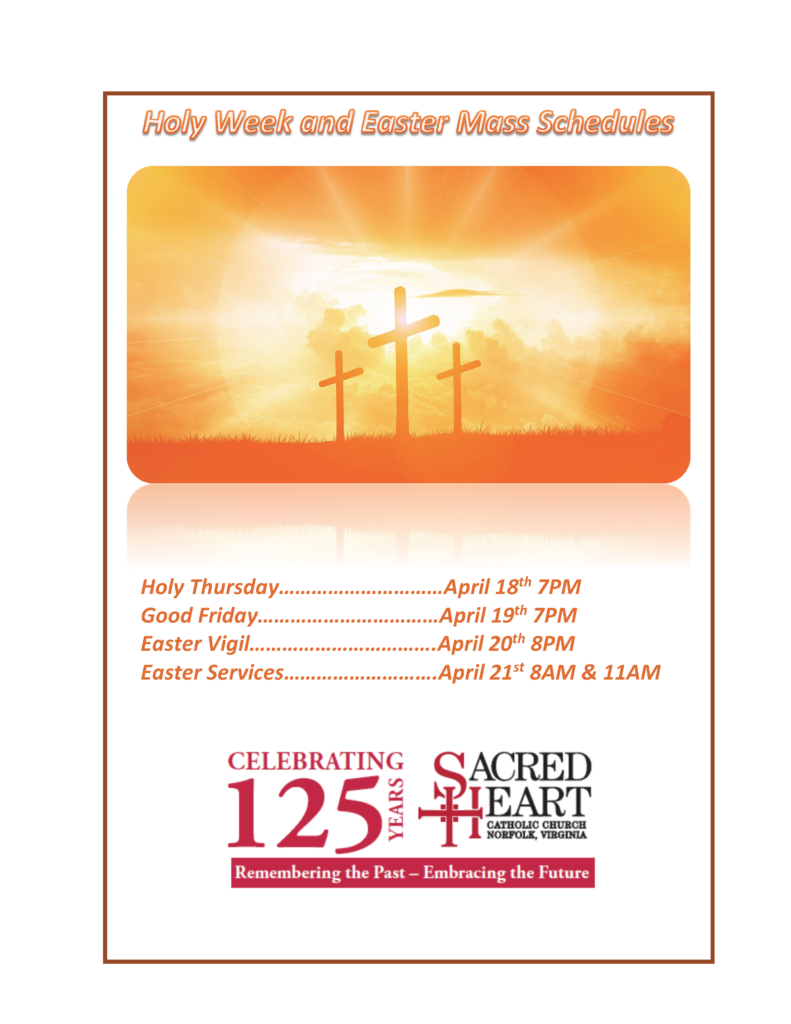 presentation church easter mass schedule