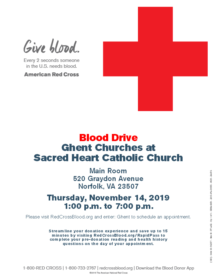Sacred Heart Blood Drive